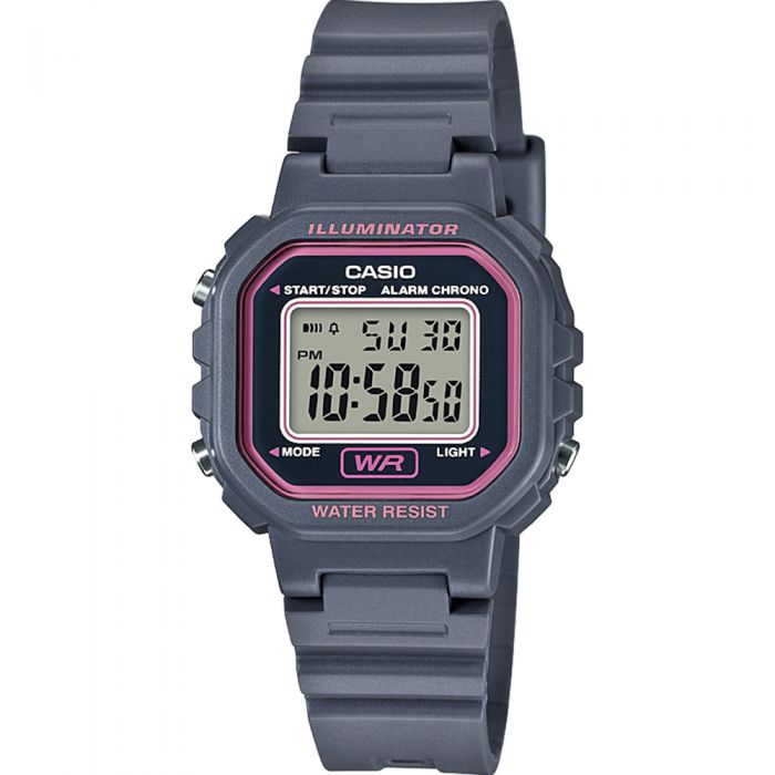 Casio Digital Grey Resin Watch - Model LA20WH - 8A