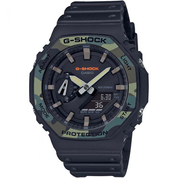 G-Shock GA2100SU-1ADR 'CasiOak' Men's Analog-Digital Combination Wristwatch