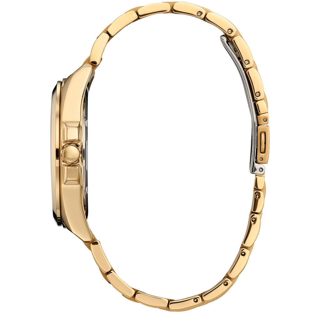 Citizen Men's Eco-Drive Gold-Tone Stainless Steel Fashion Watch BM7532 - 54L