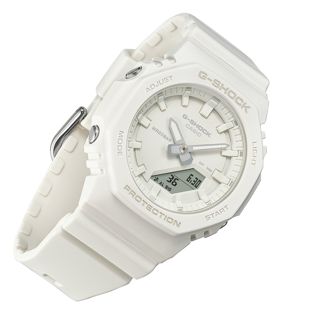 G-Shock GMAP2100-7A Itzy All-White Tone-On-Tone Stylish Watch