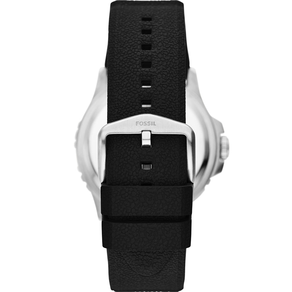 Fossil FS6036 Blue GMT Watch with 46mm Stainless Steel Case