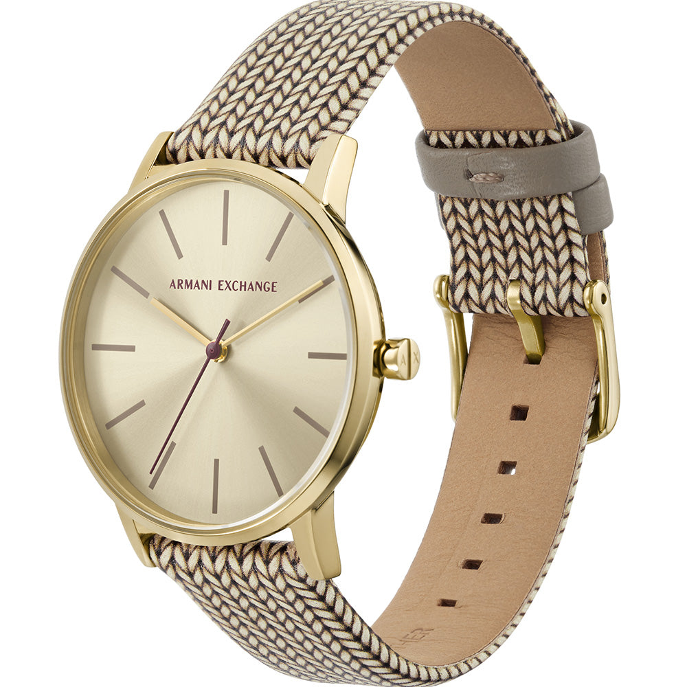 Gorgeous Armani Exchange AX5594 Lola Gold-plated Stainless Steel Watch