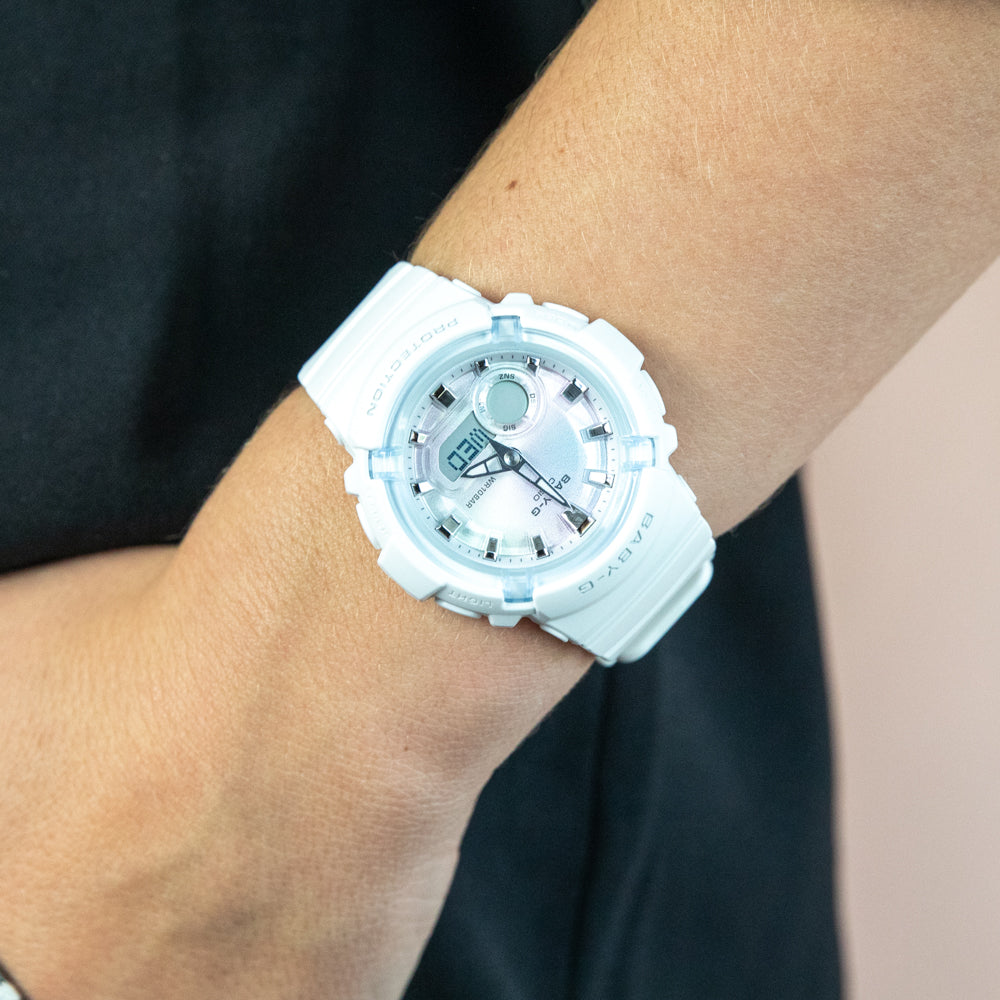 Baby-G Women's BGA280-7A Stylish White Watch