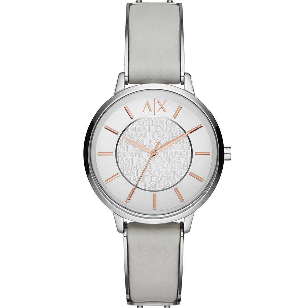 Armani Exchange AX5311 Luxury Leather Quartz Watch for Precise Timekeeping