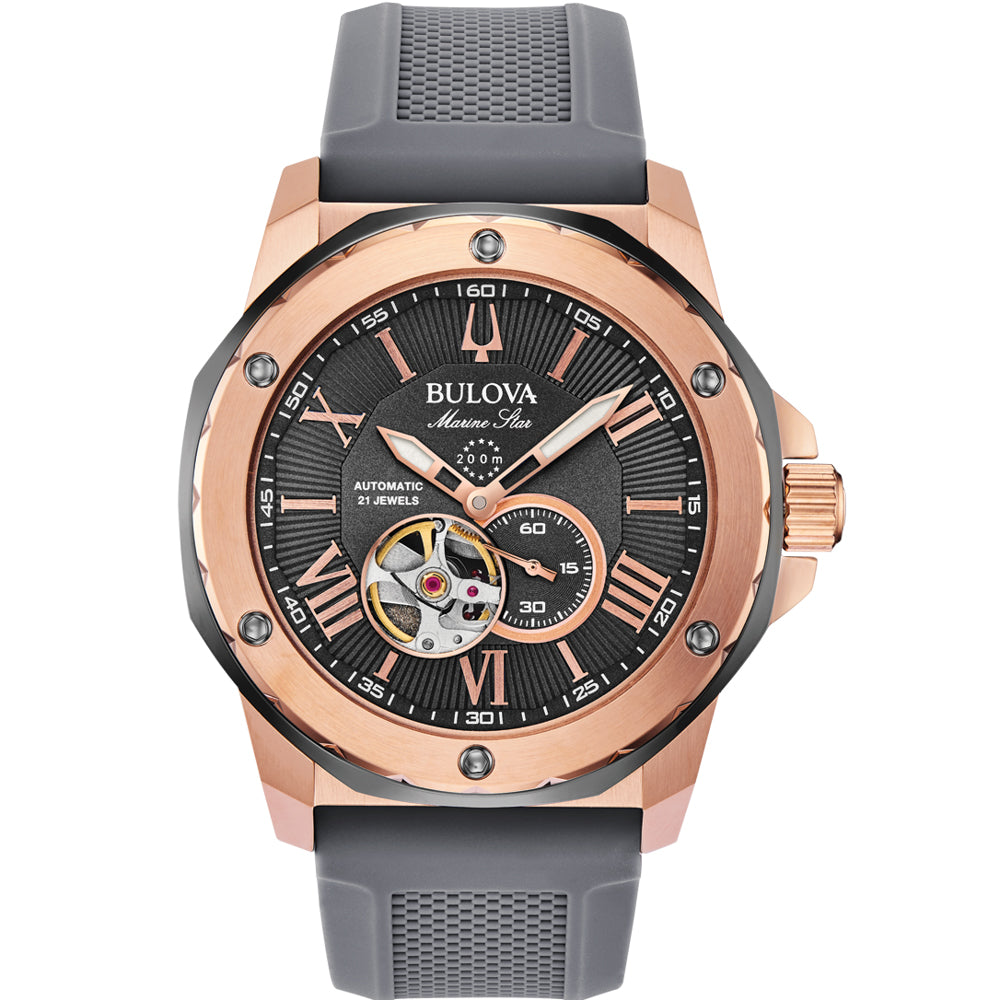 Bulova 98A228 Men's Marine Star Automatic Wristwatch
