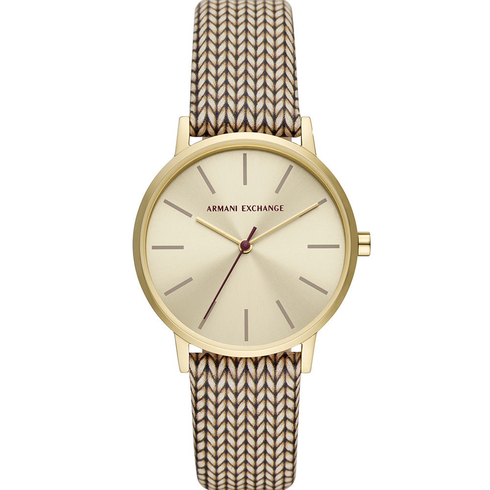 Gorgeous Armani Exchange AX5594 Lola Gold-plated Stainless Steel Watch