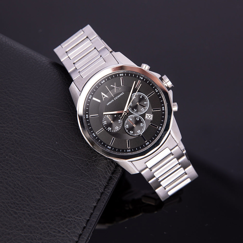 Armani Exchange Banks AX1720 Men's Stainless Steel Chronograph Watch