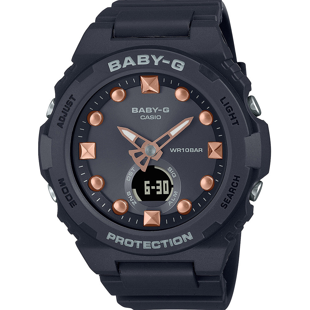 Baby-G Women's BGA320-1 Watch in Basic and Classic Colours