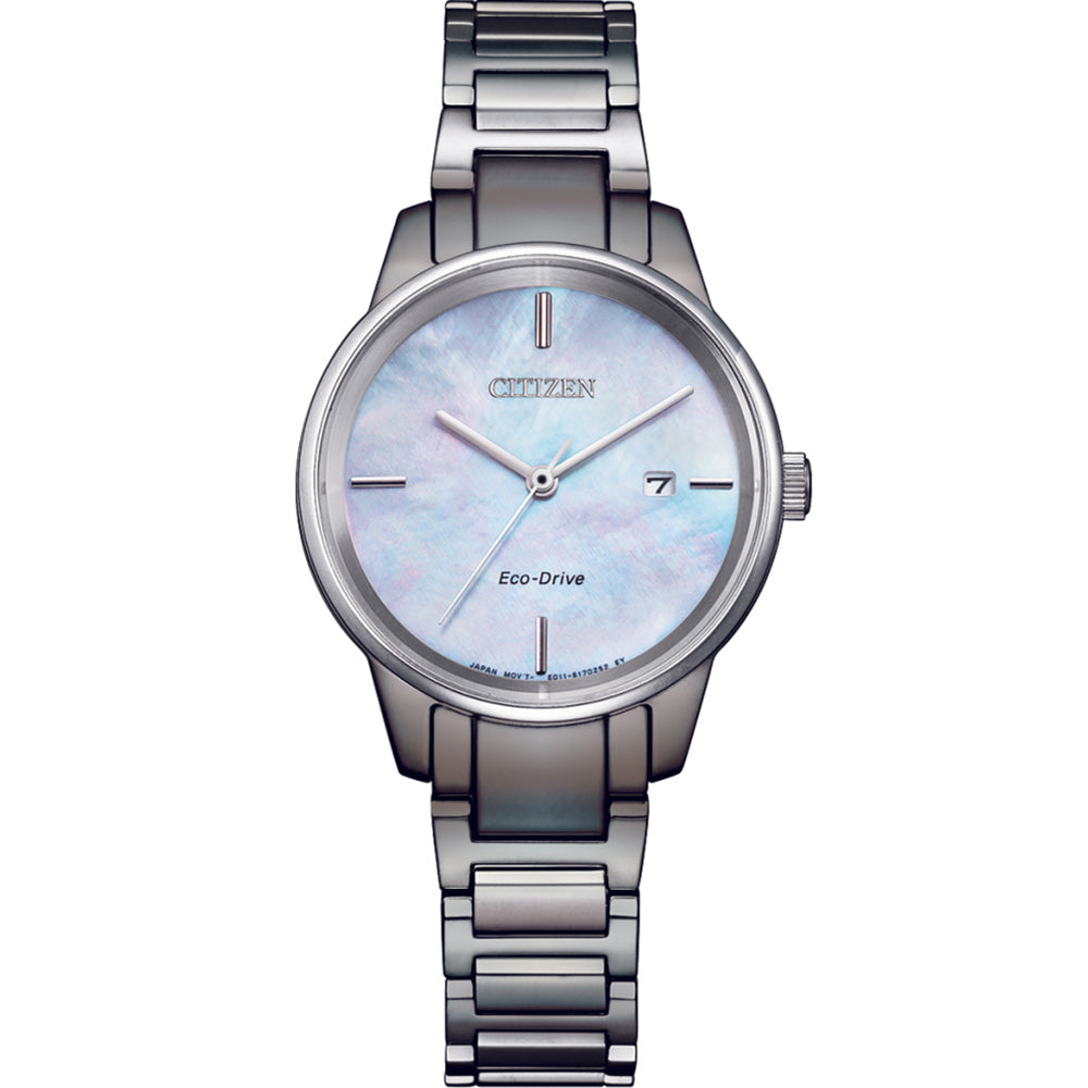 Citizen Women's Eco-Drive Stainless Steel Watch EW2590-85D with Colorful Dial