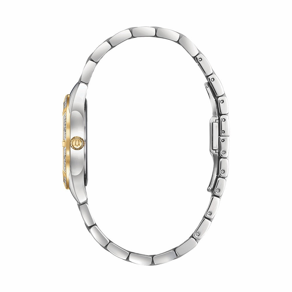 Bulova Stylish Two-Tone Diamond Women's Watch 98R263