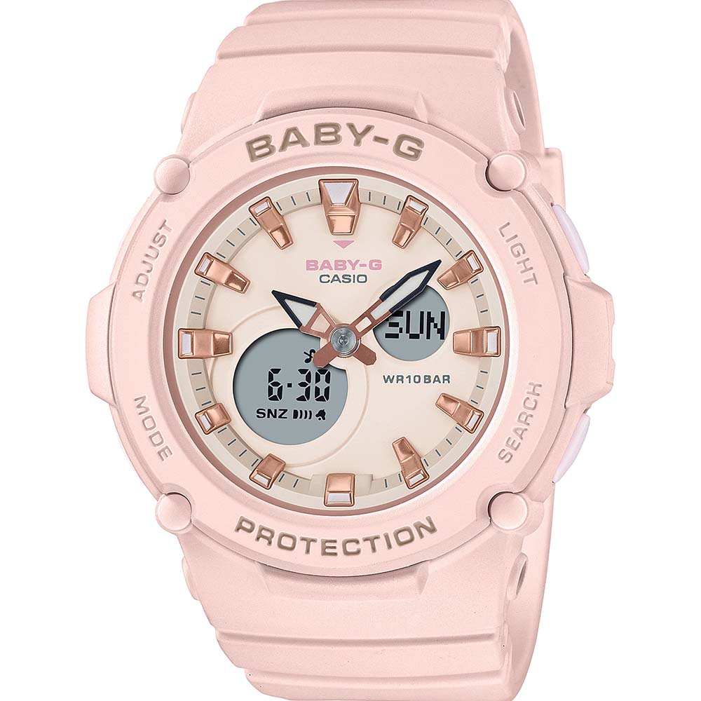 Baby-G Women's Outdoor Watch BGA275-4A in Stunning Peach Color