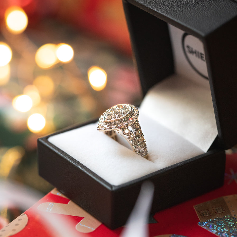 2 Carat Brilliant Cut Diamond Ring in 9ct Yellow Gold
