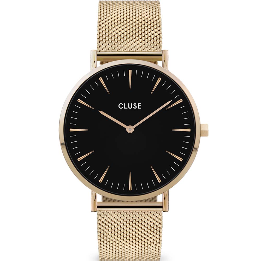 Cluse Boho - Chic Gold - Tone Mesh Stainless Steel Women's Watch CW0101201014