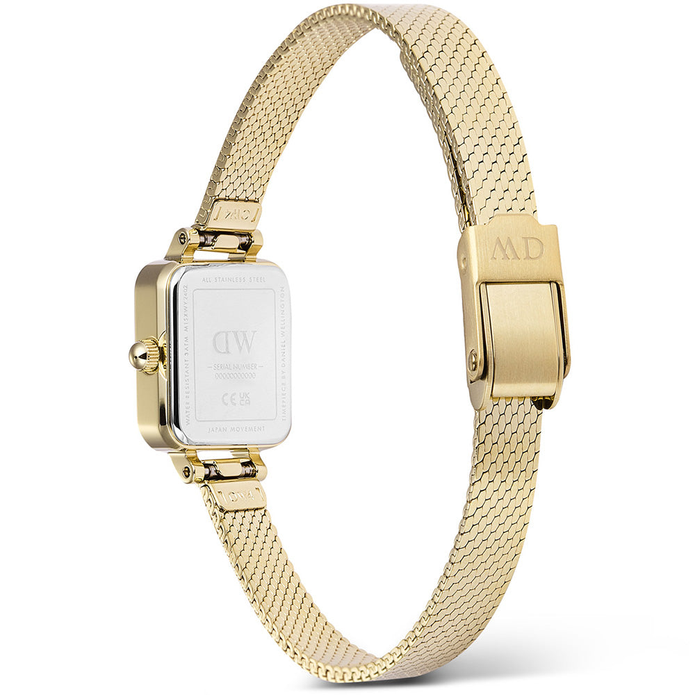 Daniel Wellington Quartz Analog Mini Watch - Quadro Model DW00100801