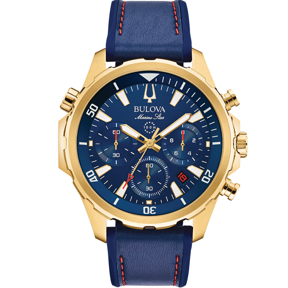 Bulova Men's 97B168 Marine Star Chronograph Wristwatch