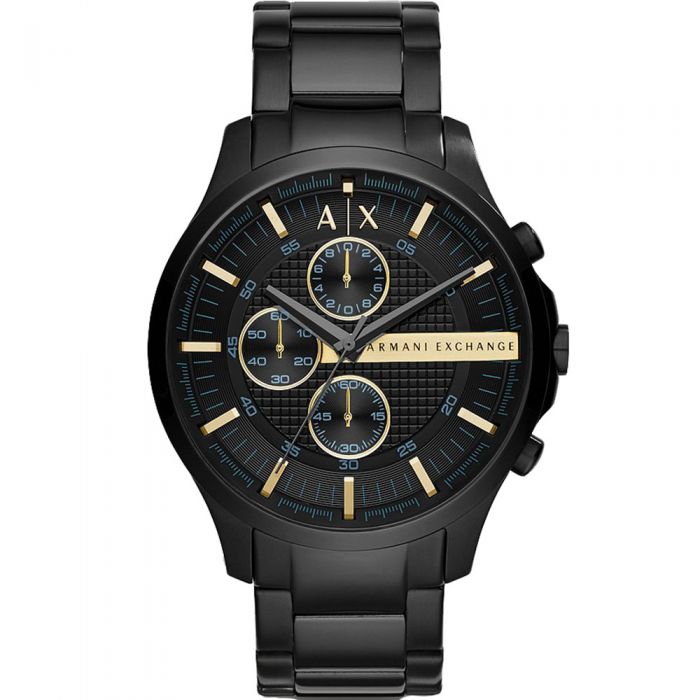 Armani Exchange Hampton AX2164 Stylish Multi-Function Men's Watch with Gold Accents