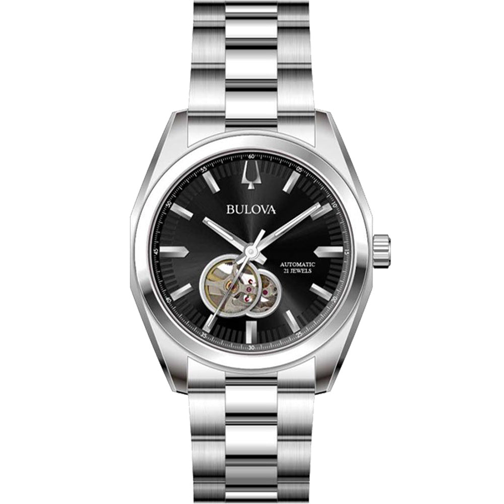 Bulova 96A270 Classic Automatic Watch with Stainless Steel Design