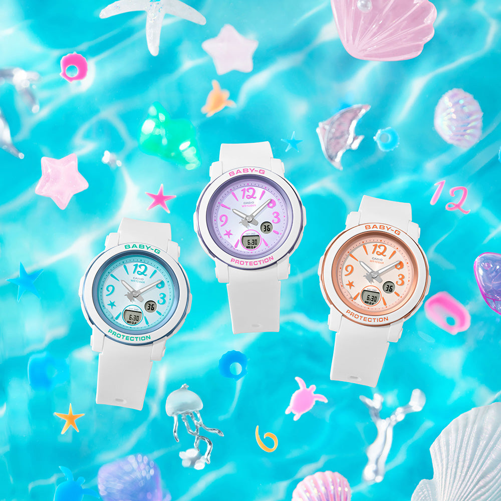 Baby G BGA290US-4A Stylish Women's Resin Watch with Shock Resistance