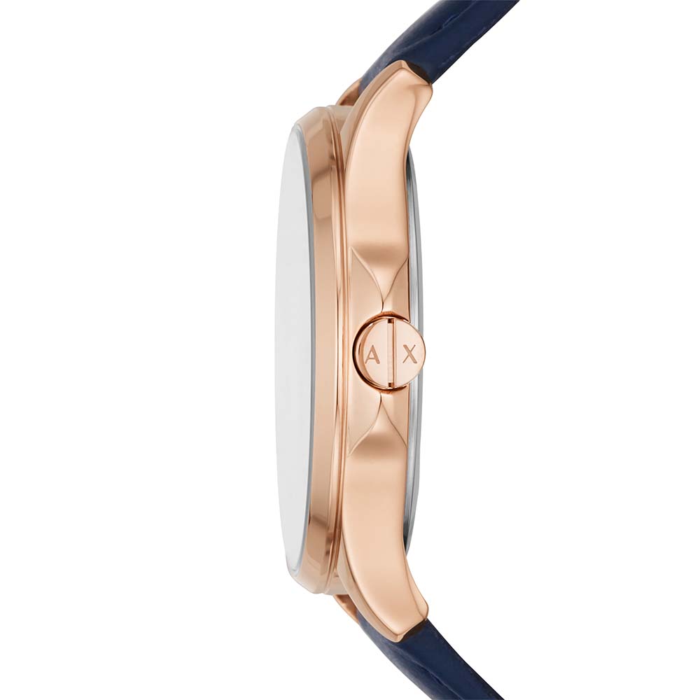 Stylish Armani Exchange AX5260 Lady Hampton Rose Gold Women's Watch