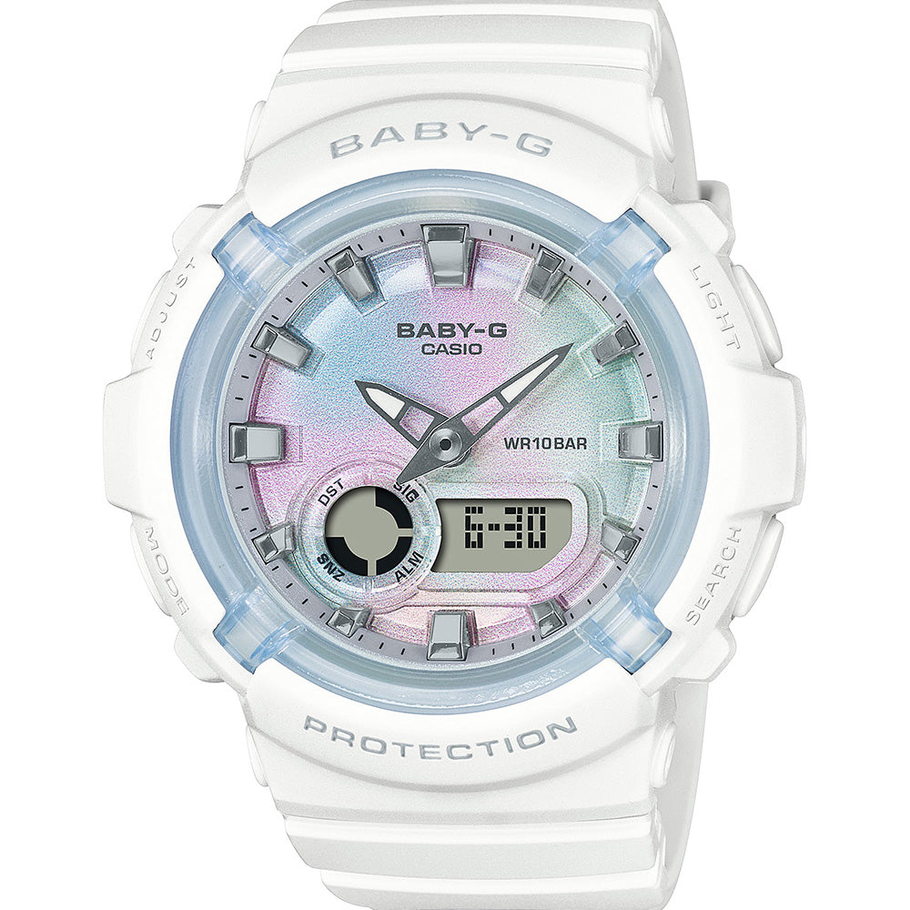 Baby-G Women's BGA280-7A Stylish White Watch