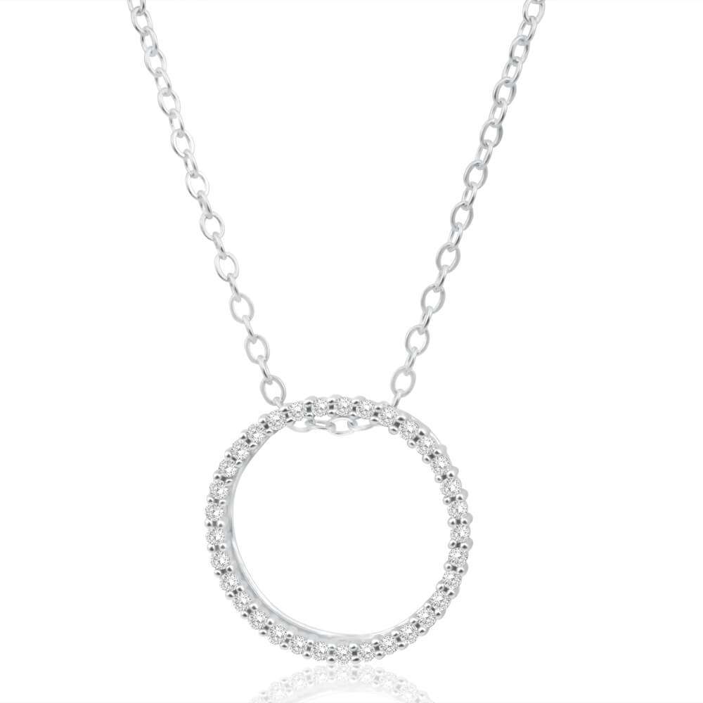 Exquisite 9 Carat White Gold Radiant Diamond Pendant for Elegant Jewelry Lovers