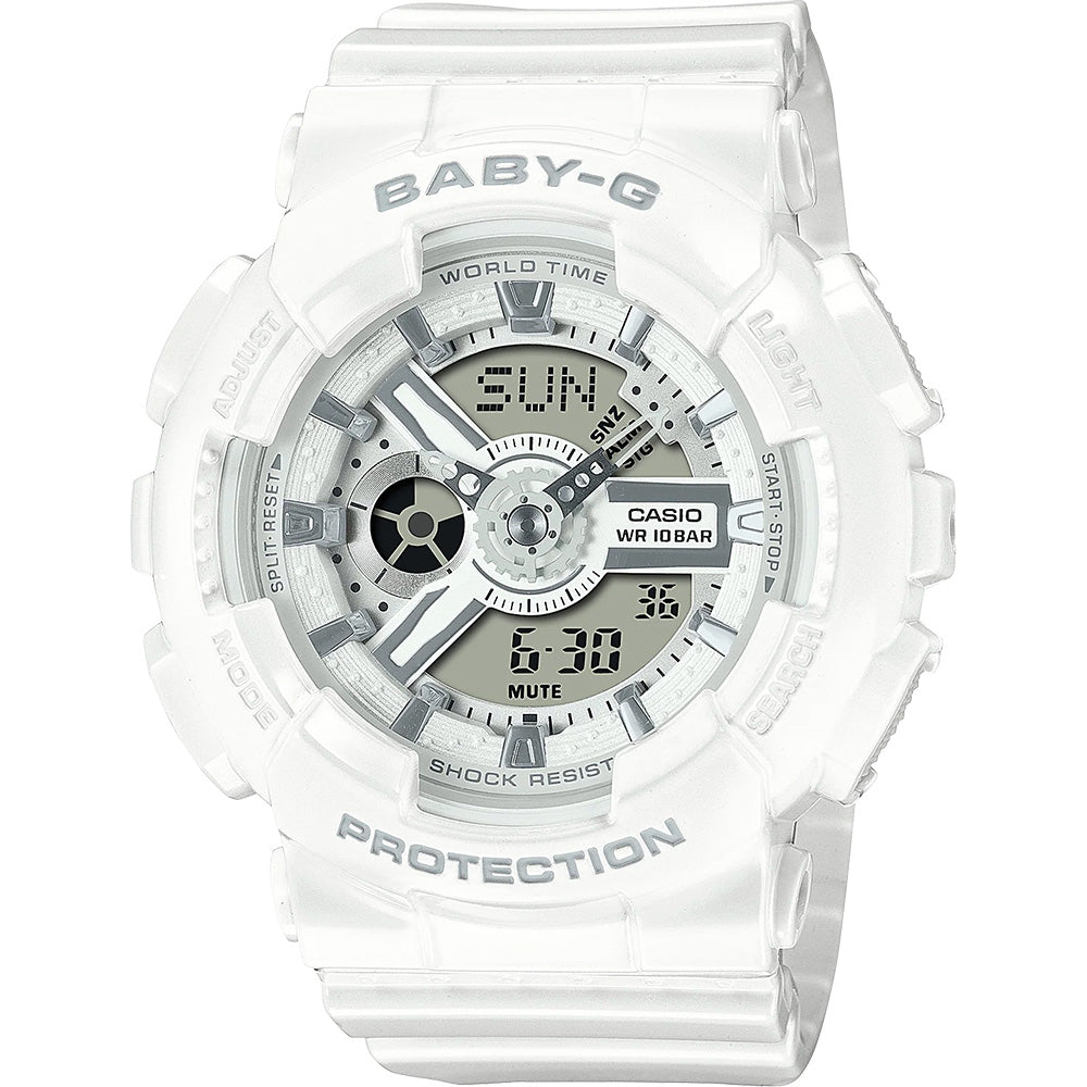 Stylish Baby-G BA110X-7A3 Watch with Multiple Functions