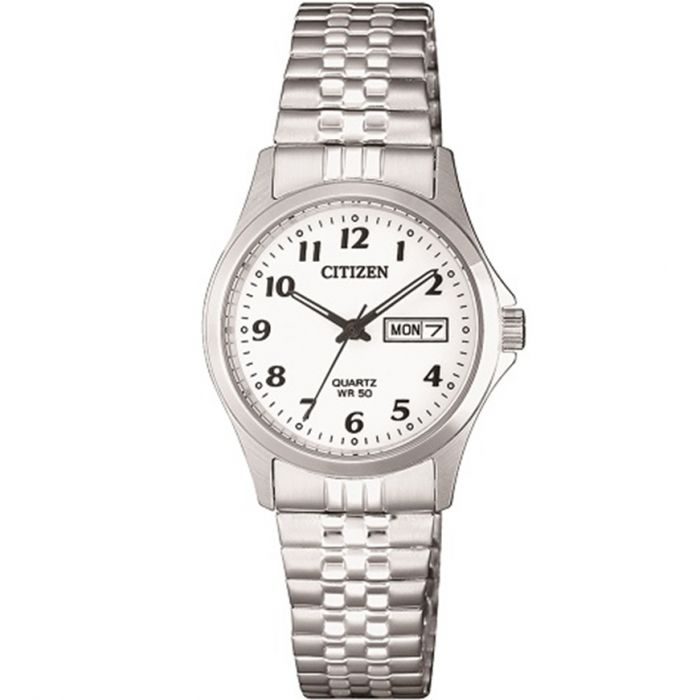 Citizen Quartz Stainless Steel Ladies Watch EQ2000 - 96A for Everyday Wear