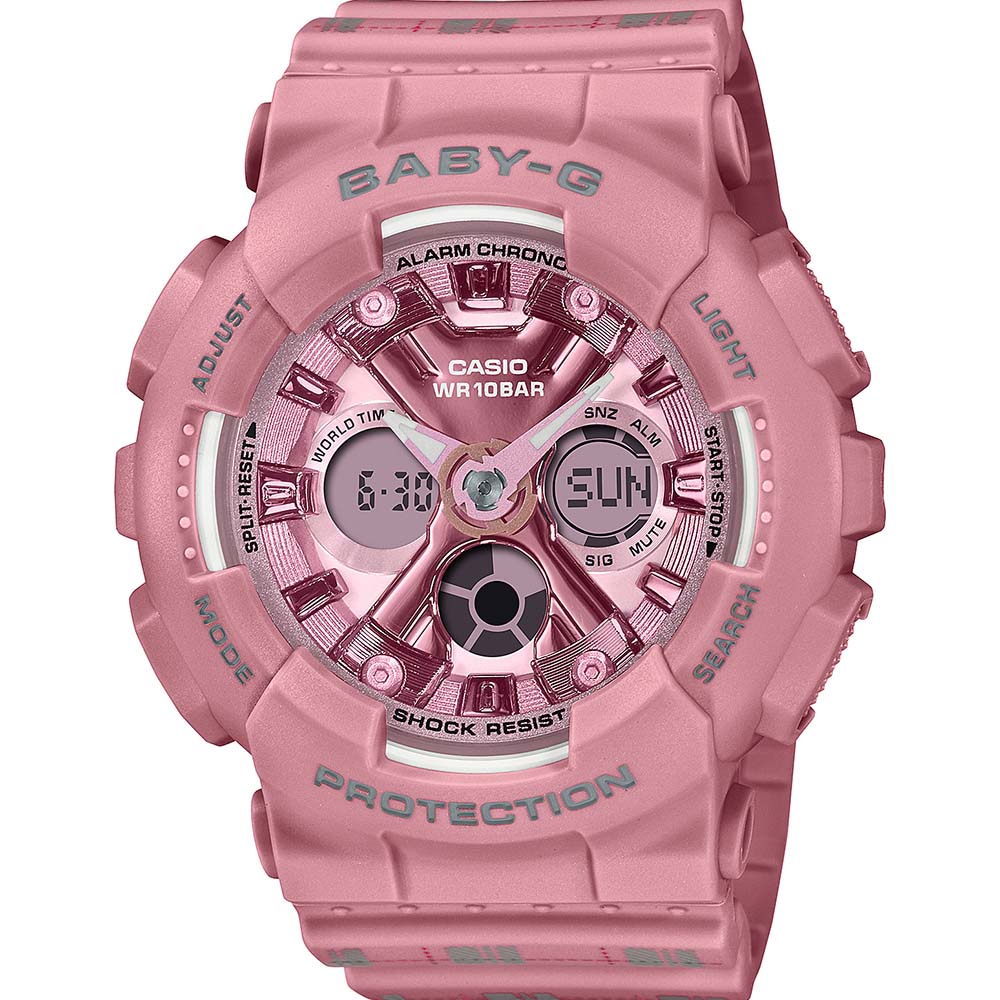 Stylish Baby-G BA130SP-4A Watch with Sweet Preppy Colors