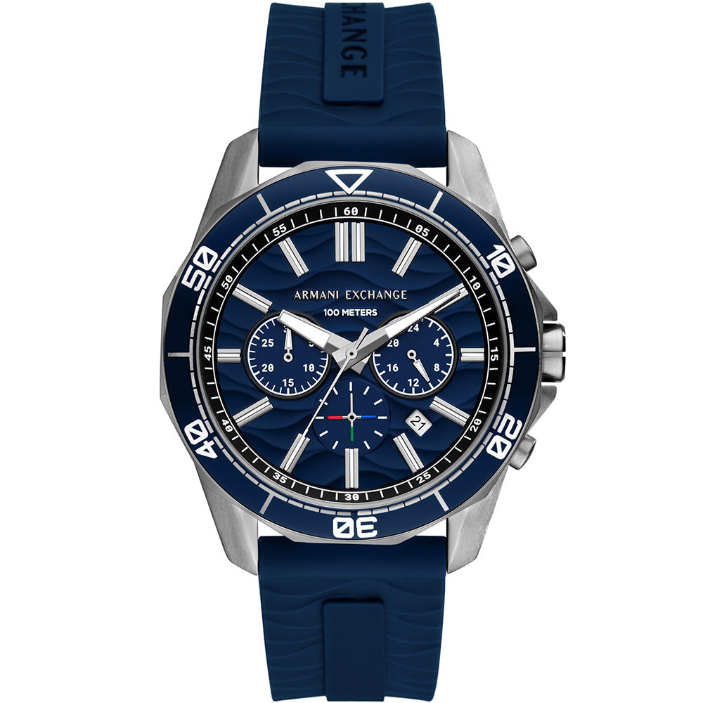 Stylish Armani Exchange Spencer AX1960 Stainless-Steel Chronograph Watch