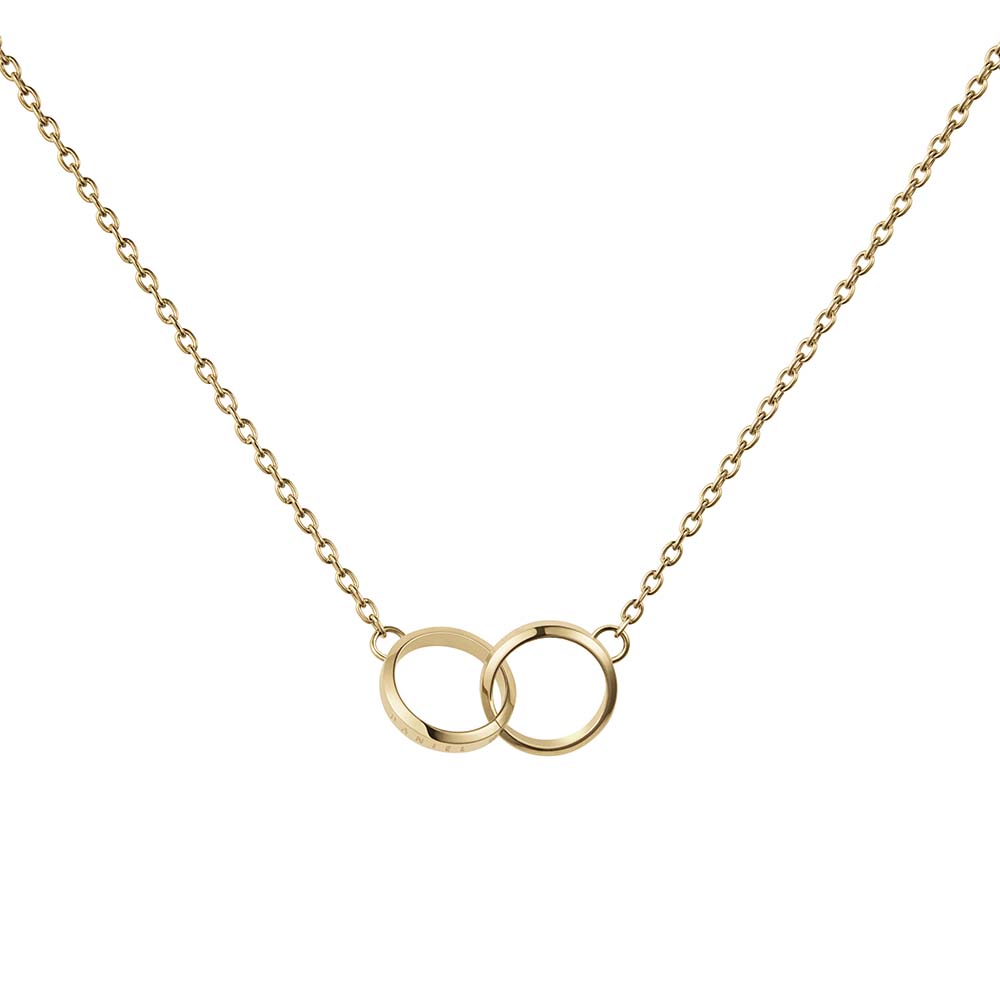 Daniel Wellington Gold - Coated Stainless Steel Elan Unity Necklace with a 45cm Chain