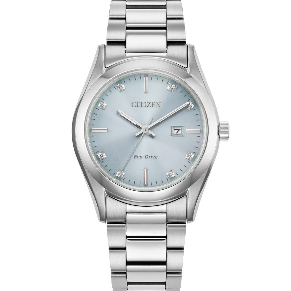 Citizen Women's Eco - Drive 33mm Stainless - Steel Diamond EW2700 - 54L Watch