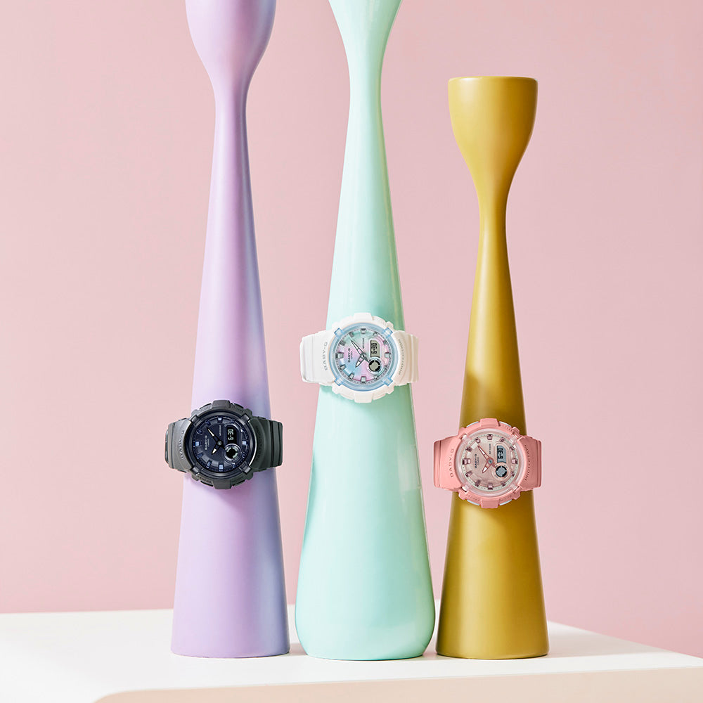 Stylish Pink Baby-G BGA280-4 Women's Watch with Unique Design