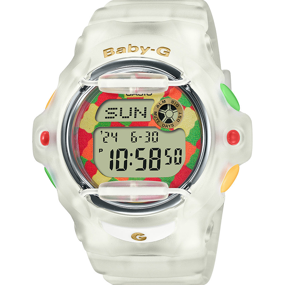Baby-G BG169HRB-7 Durable Women's Watch with Haribo Gummy Bear Theme