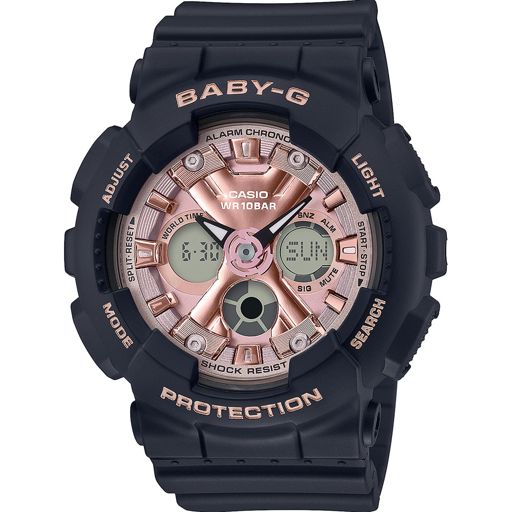 Baby-G BA130-1A4 Women's Digital-Analog Hybrid Watch