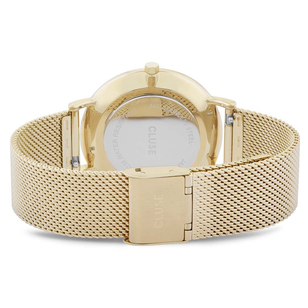 Cluse Boho - Chic Gold - Tone Mesh Stainless Steel Women's Watch CW0101201014
