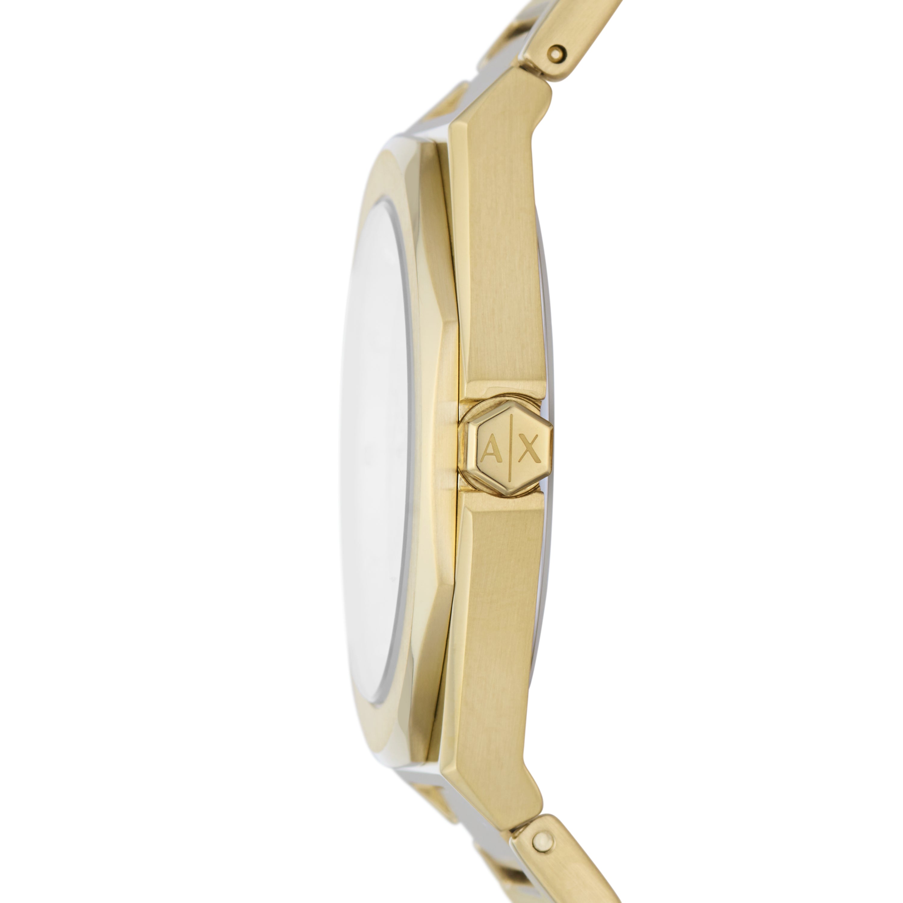 Armani Exchange Luxury Gold-plated Andrea AX4608 Men's/Women's Watch