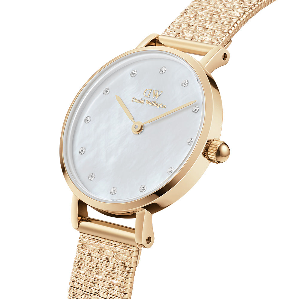 Daniel Wellington Fashionable Lumine Gold-Plated Stainless Steel Watch DW00100594