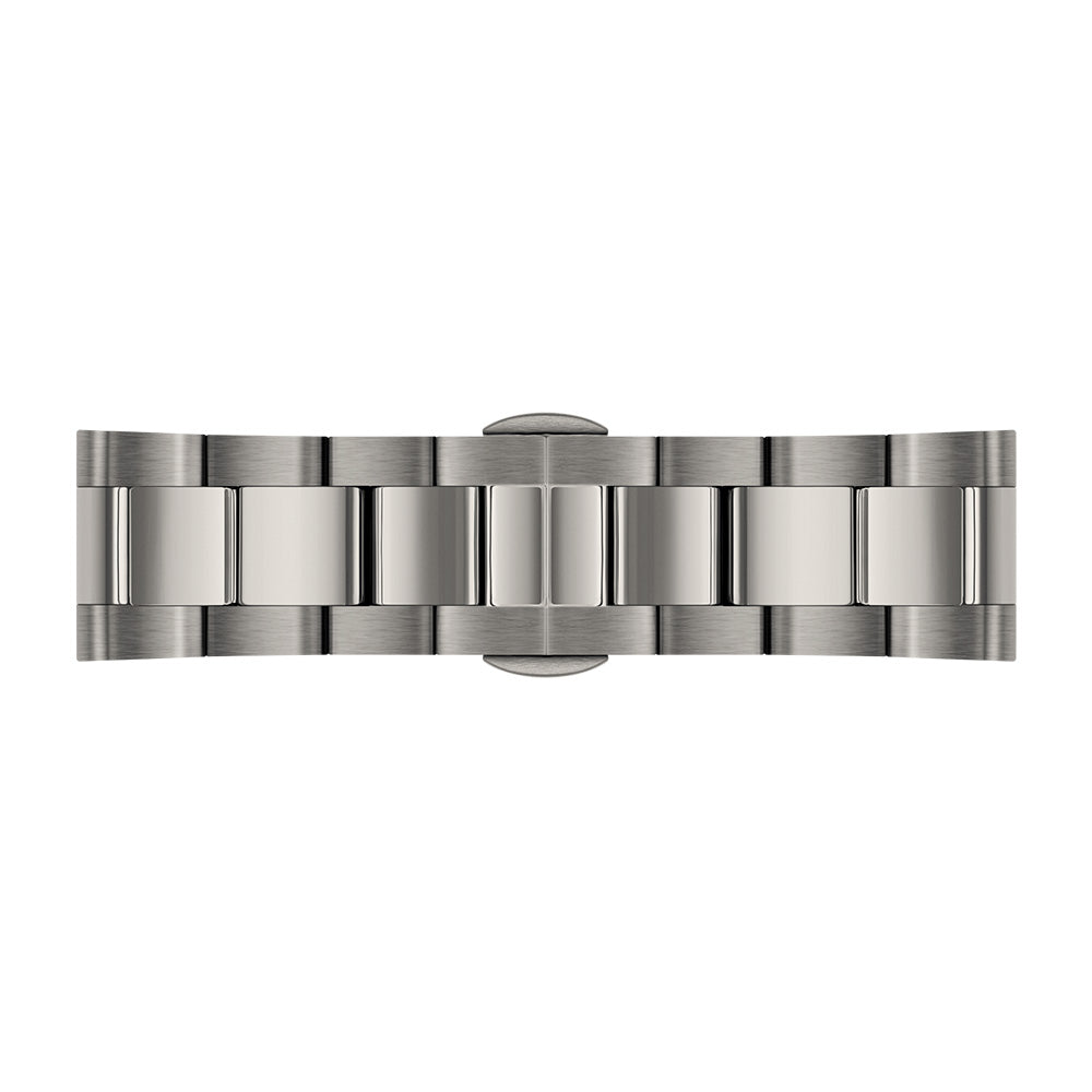 Daniel Wellington Men's Iconic Matte Grey Link Chronograph Watch DW00100643