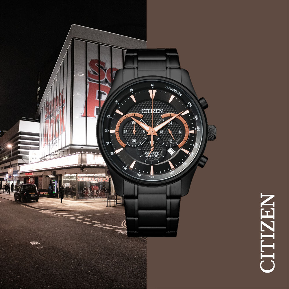 Citizen Quartz AN8195 - 58E Stylish Chronograph Watch with Durable Design