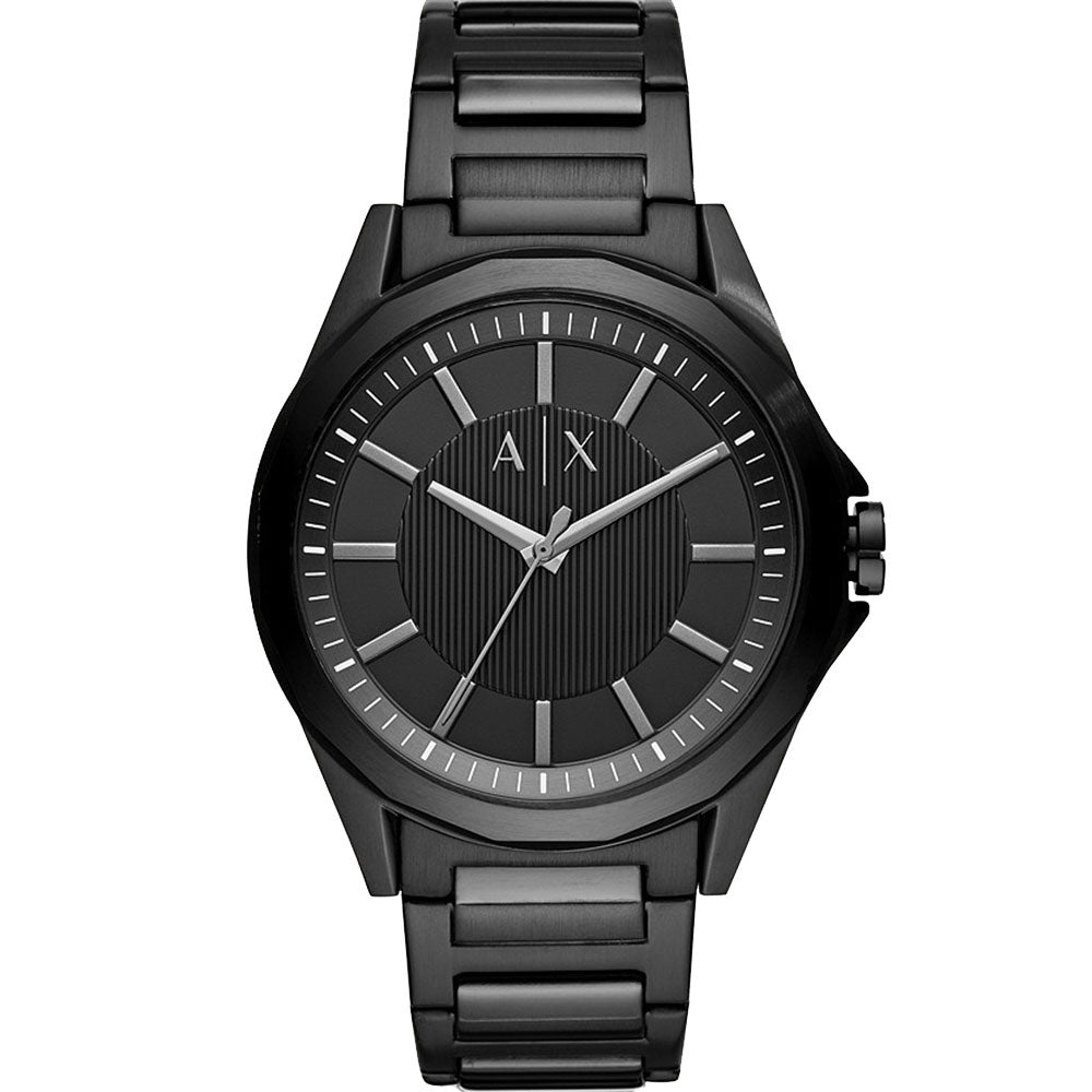 Stylish Armani Exchange AX2620 All - Black Stainless Steel Watch