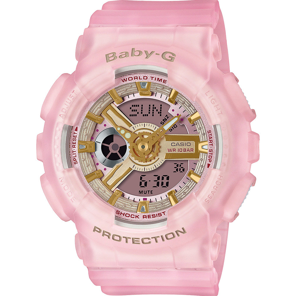 Stylish Casio Baby - G BA110SC - 4A Watch from Sea Glass Series