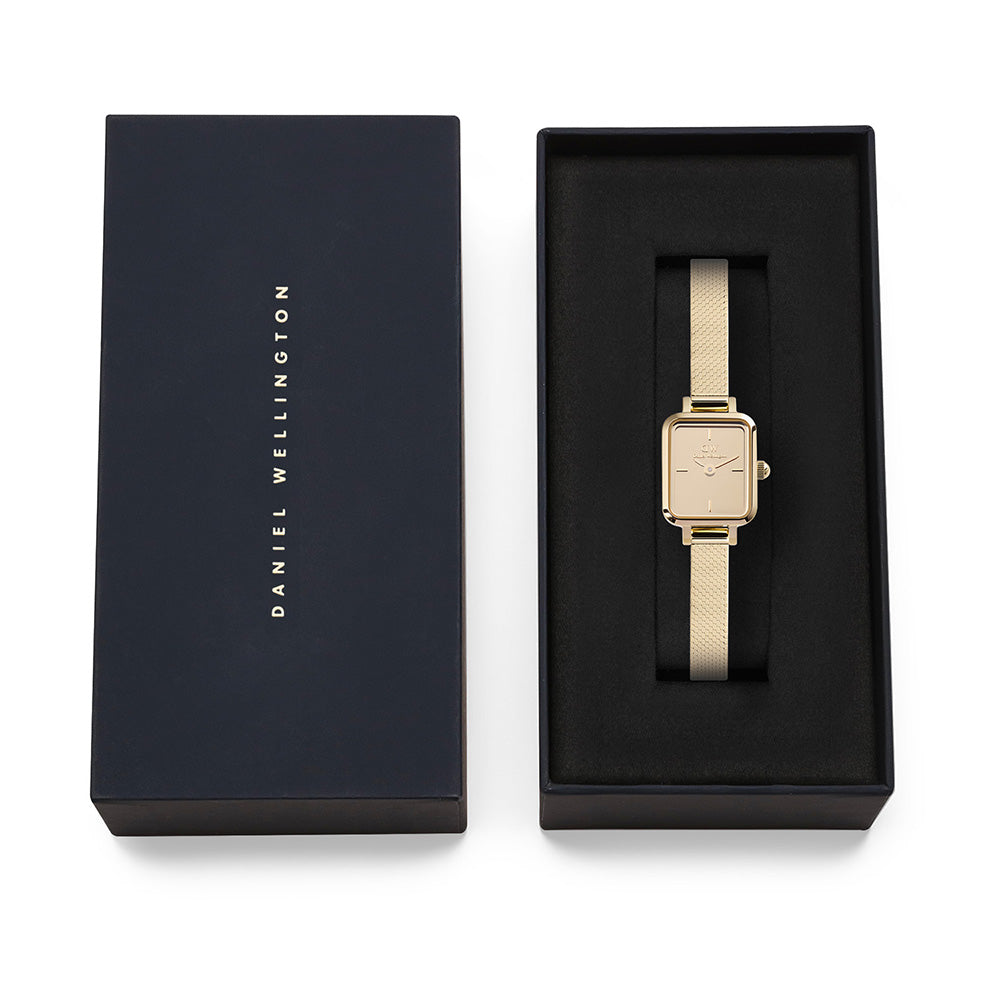 Daniel Wellington Quartz Analog Mini Watch - Quadro Model DW00100801