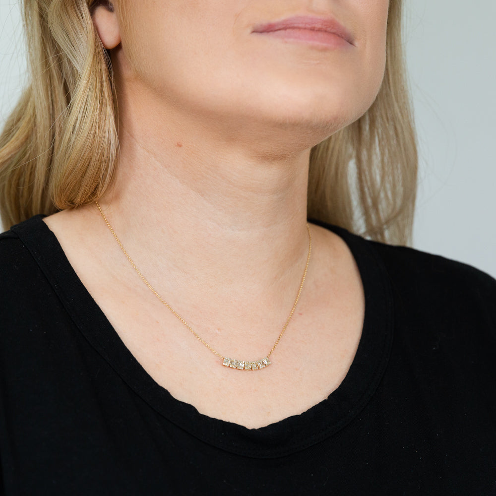 14ct Yellow Gold Adjustable 38 - 43cm Chain with 1/2 Carat Diamond