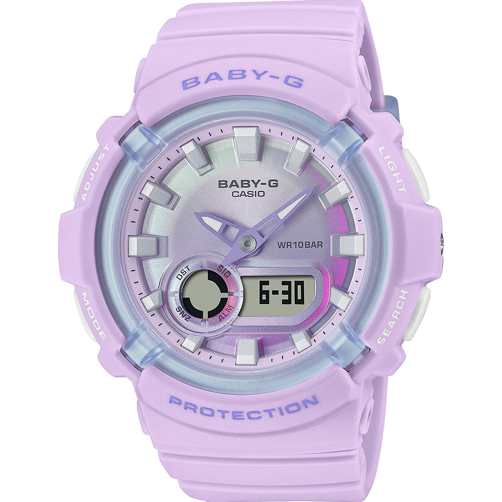 Baby-G Women's BGA280DR-4A Watch with Dreamy Accent Design