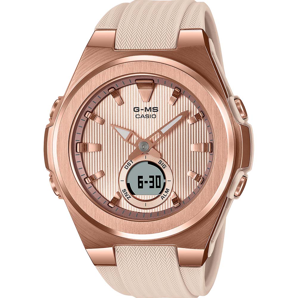 Stylish Baby-G MSG-C150G-4A Rose Gold Women's Watch