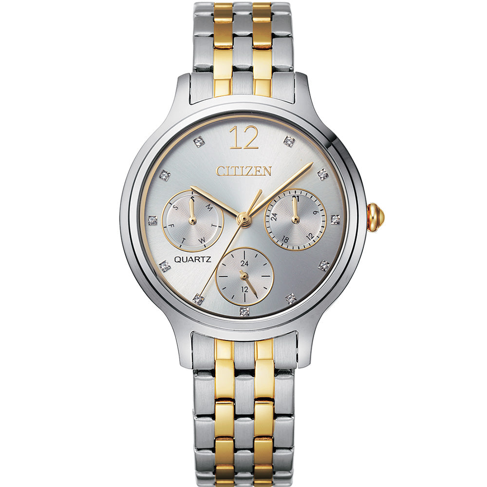 Citizen Two-Tone Women's Stylish ED8184 - 51A Watch