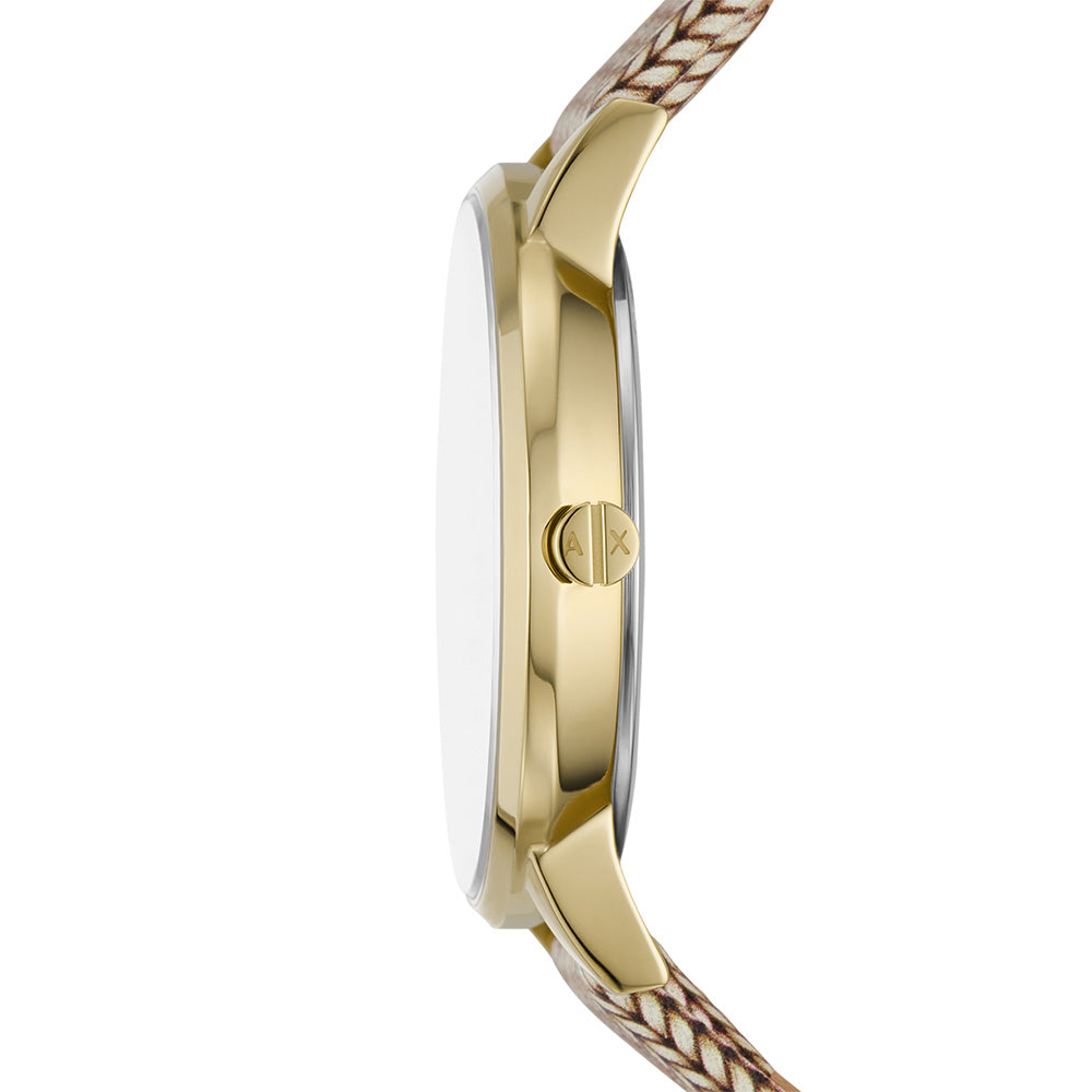 Gorgeous Armani Exchange AX5594 Lola Gold-plated Stainless Steel Watch