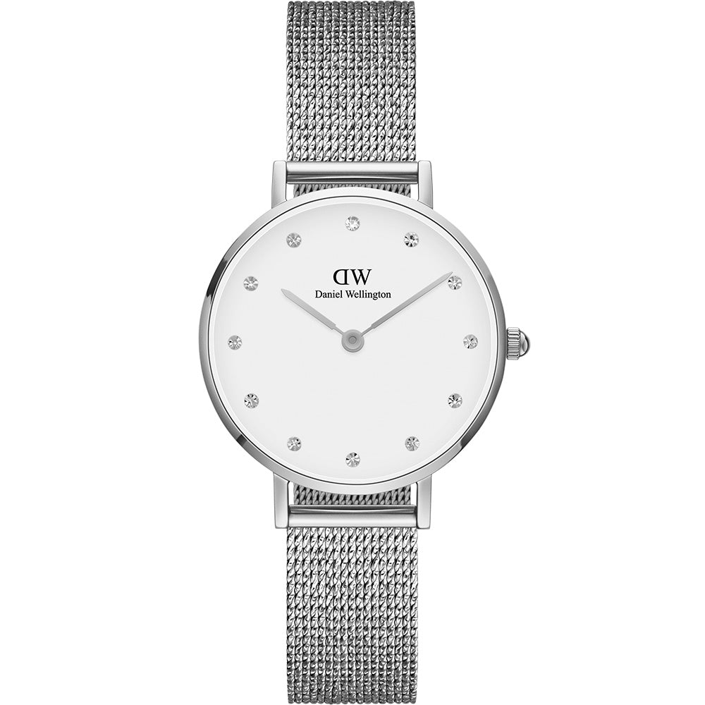 Daniel Wellington Petite Ladies' Lumine Everyday Wear Stainless Steel Mesh Band Watch DW00100602