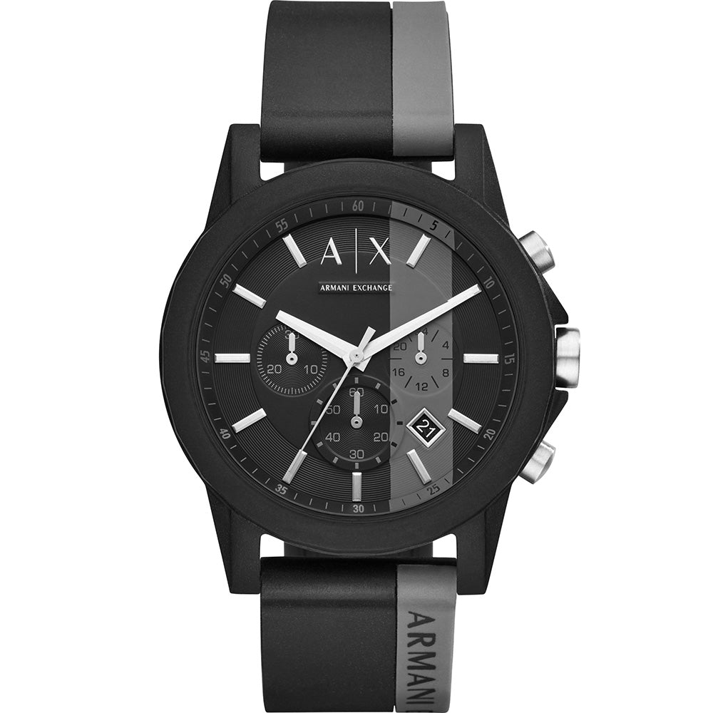 Armani Exchange AX1331 Two-Tone Chronograph Men's Wristwatch - A Stylish Timepiece for Men