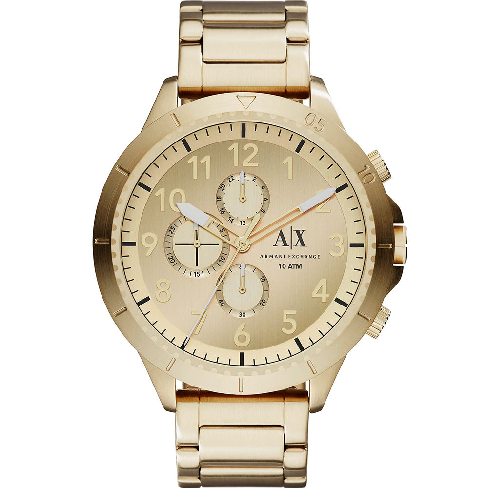 Armani Exchange AX1752 Gold-Tone Quartz Chronograph Watch